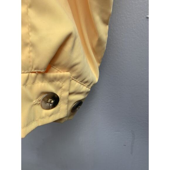 Aberdeen Collection Mens Medium Long Sleeve Full‎ Zip Yellow Pocket Bomber NWOT - Picture 4 of 8